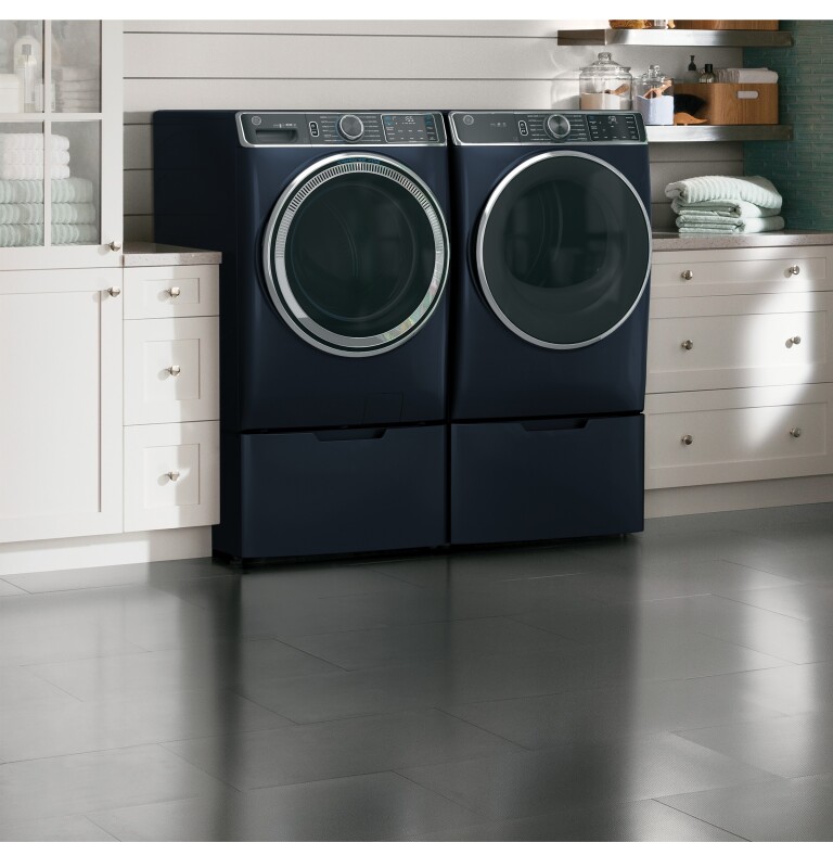 5.0 cu. ft. Capacity Smart Front Load Steam Washer with SmartDispense UltraFresh Vent System with OdorBlock and Steam GFW850SPNRS