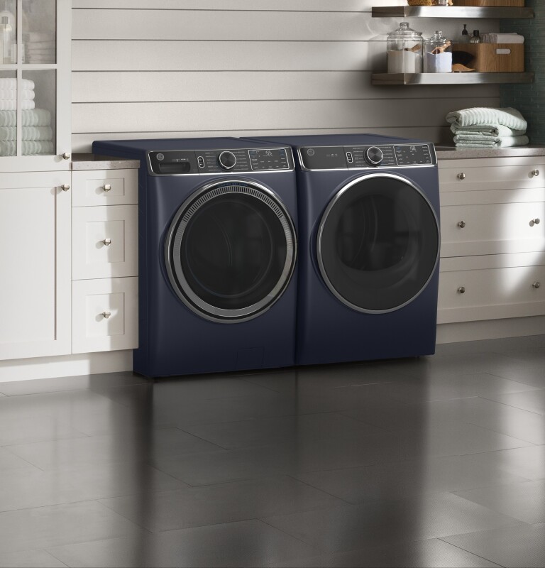 5.0 cu. ft. Capacity Smart Front Load Steam Washer with SmartDispense UltraFresh Vent System with OdorBlock and Steam GFW850SPNRS