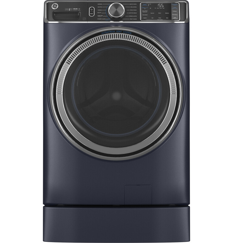 5.0 cu. ft. Capacity Smart Front Load Steam Washer with SmartDispense UltraFresh Vent System with OdorBlock and Steam GFW850SPNRS