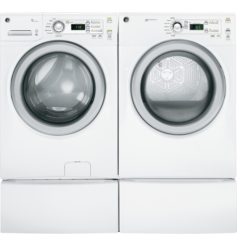 3.6 DOE Cu. Ft. Capacity Front load Washer with Stainless Steel Basket GFWH1200DWW