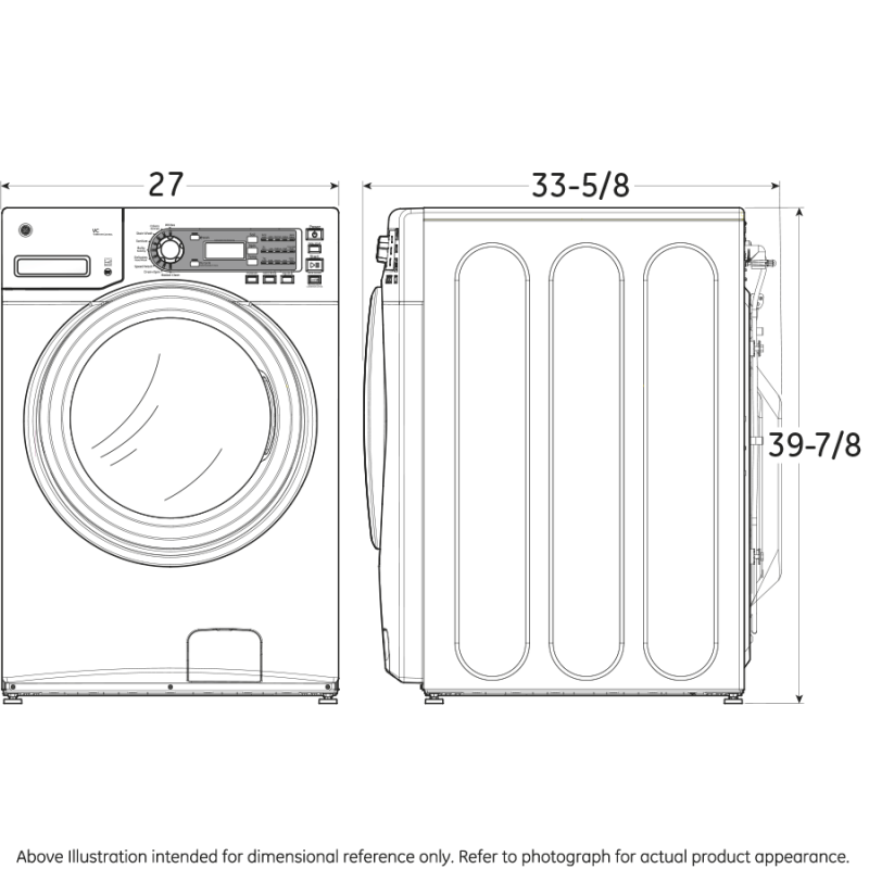 4.1 DOE Cu. Ft. Capacity Frontload Washer GFWH1400DWW