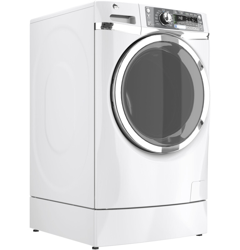 4.8 DOE cu. ft. capacity RightHeight Design Front Load washer GFWR4800FWW