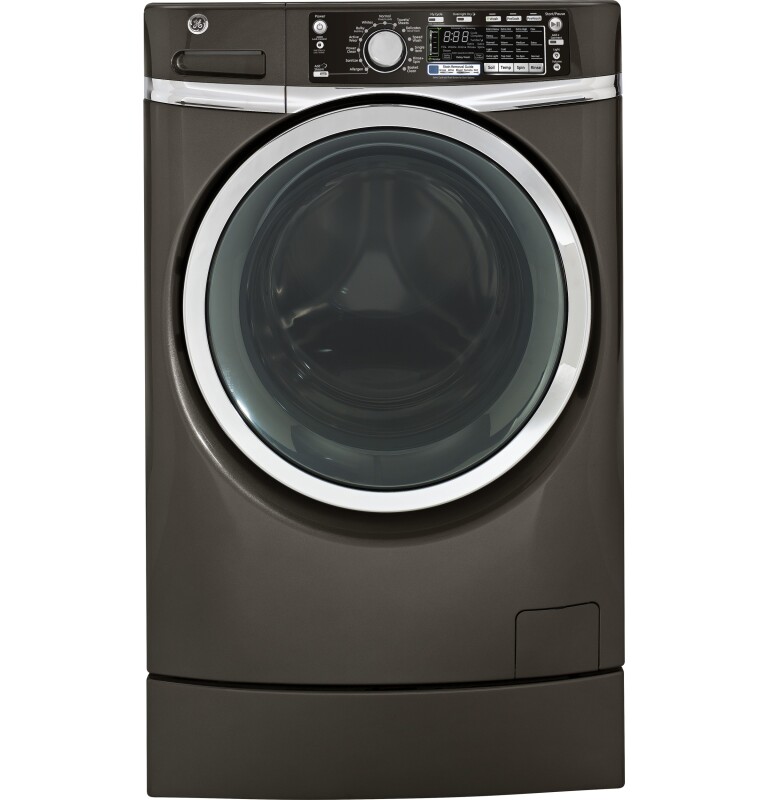 4.8 DOE cu. ft. capacity RightHeight Design Front Load washer GFWR4805FMC