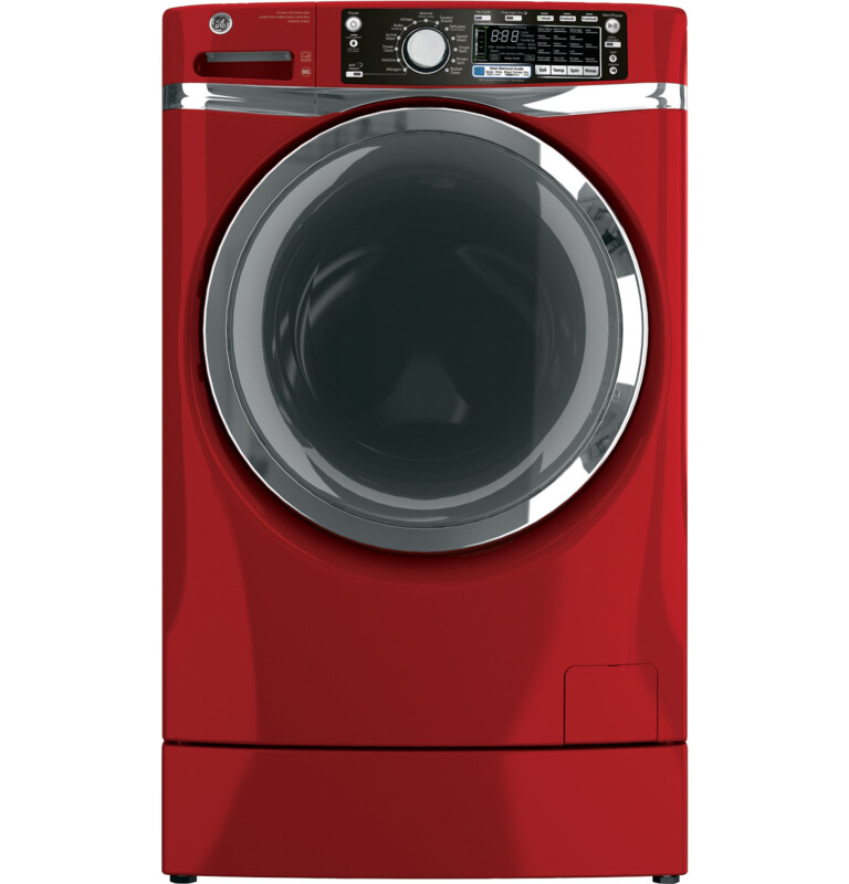 4.8 DOE cu. ft. capacity RightHeight Design Front Load washer GFWR4805FRR