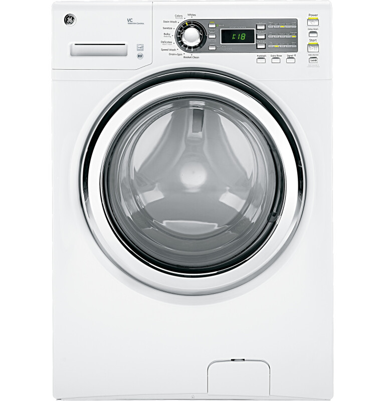 GE 4.1 DOE cu. ft. capacity frontload washer with steam White GFWS1500DWW Picture 1