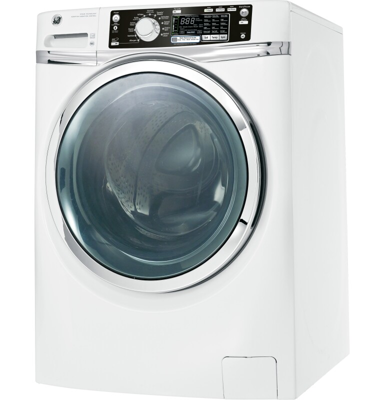 4.5 DOE cu. ft. capacity Front Load washer with steam GFWS2600FWW