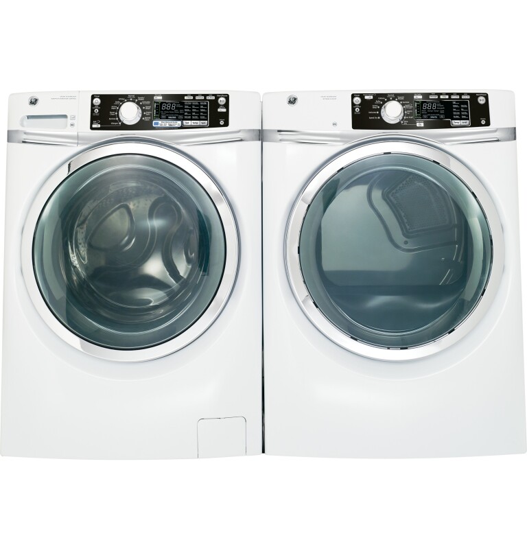 4.5 DOE cu. ft. capacity Front Load washer with steam GFWS2600FWW