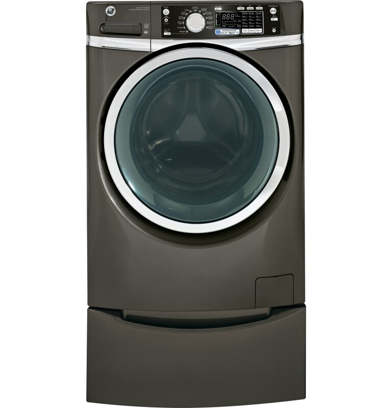 4.5 DOE cu. ft. capacity Front Load washer with steam GFWS2605FMC