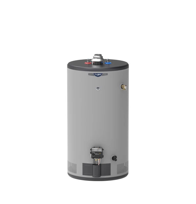 RealMAX Premium 50-Gallon Short Natural Gas Atmospheric Water Heater GG50S10BXR