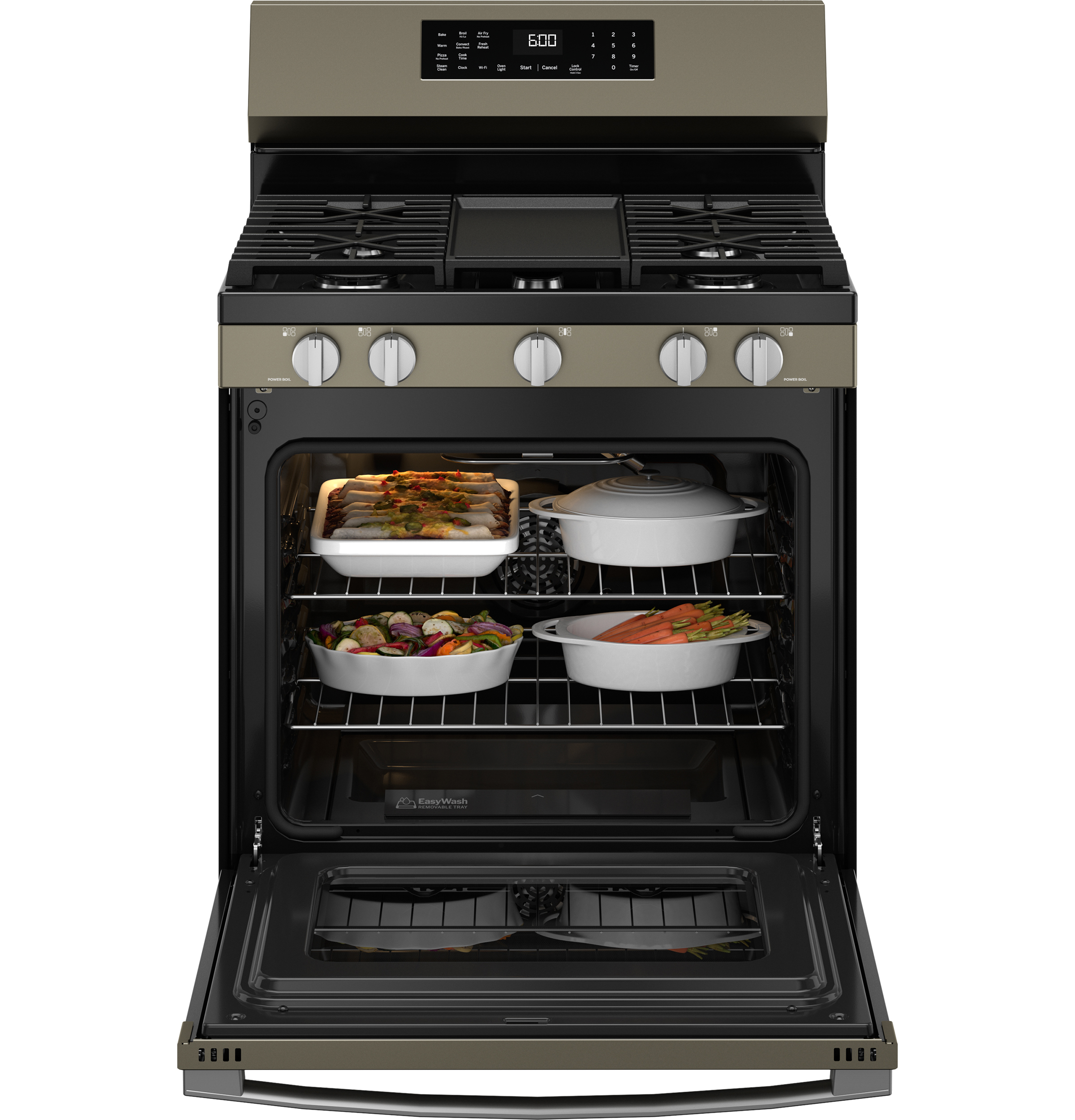 30" Free-Standing Gas Convection Range with No Preheat Air Fry and EasyWash Oven Tray view 22
