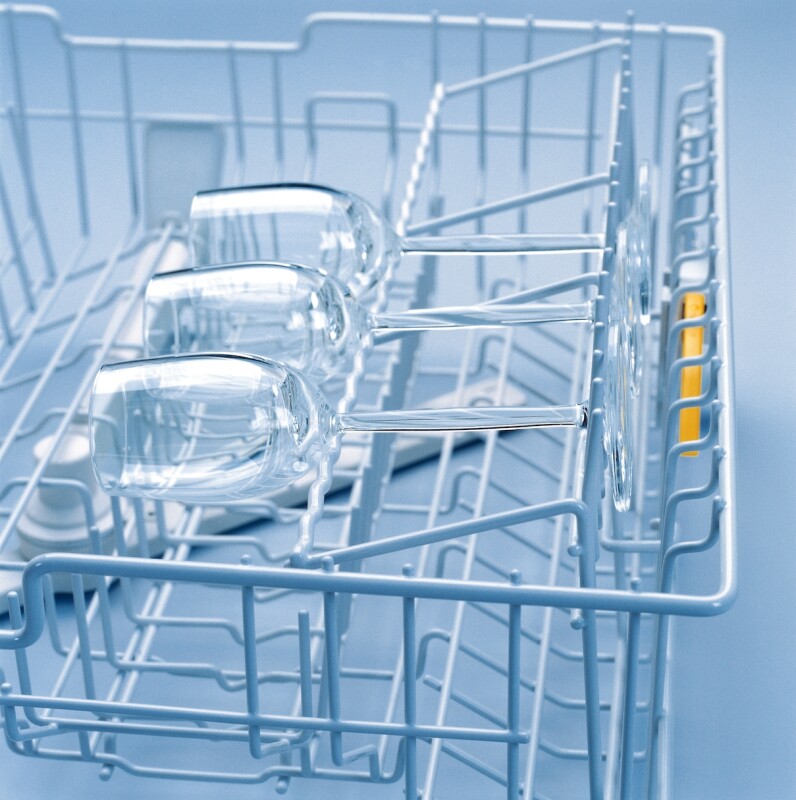 Insert for glasses For the height-adjustable upper basket. GGO