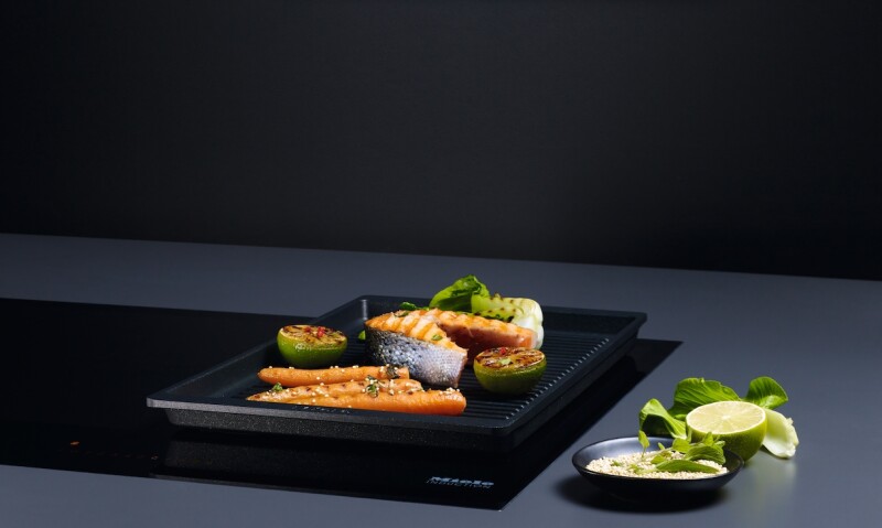 Gourmet griddle plate For a unique grill experience on induction cooktops GGRP