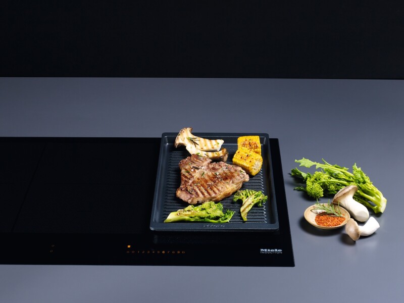 Gourmet griddle plate For a unique grill experience on induction cooktops GGRP