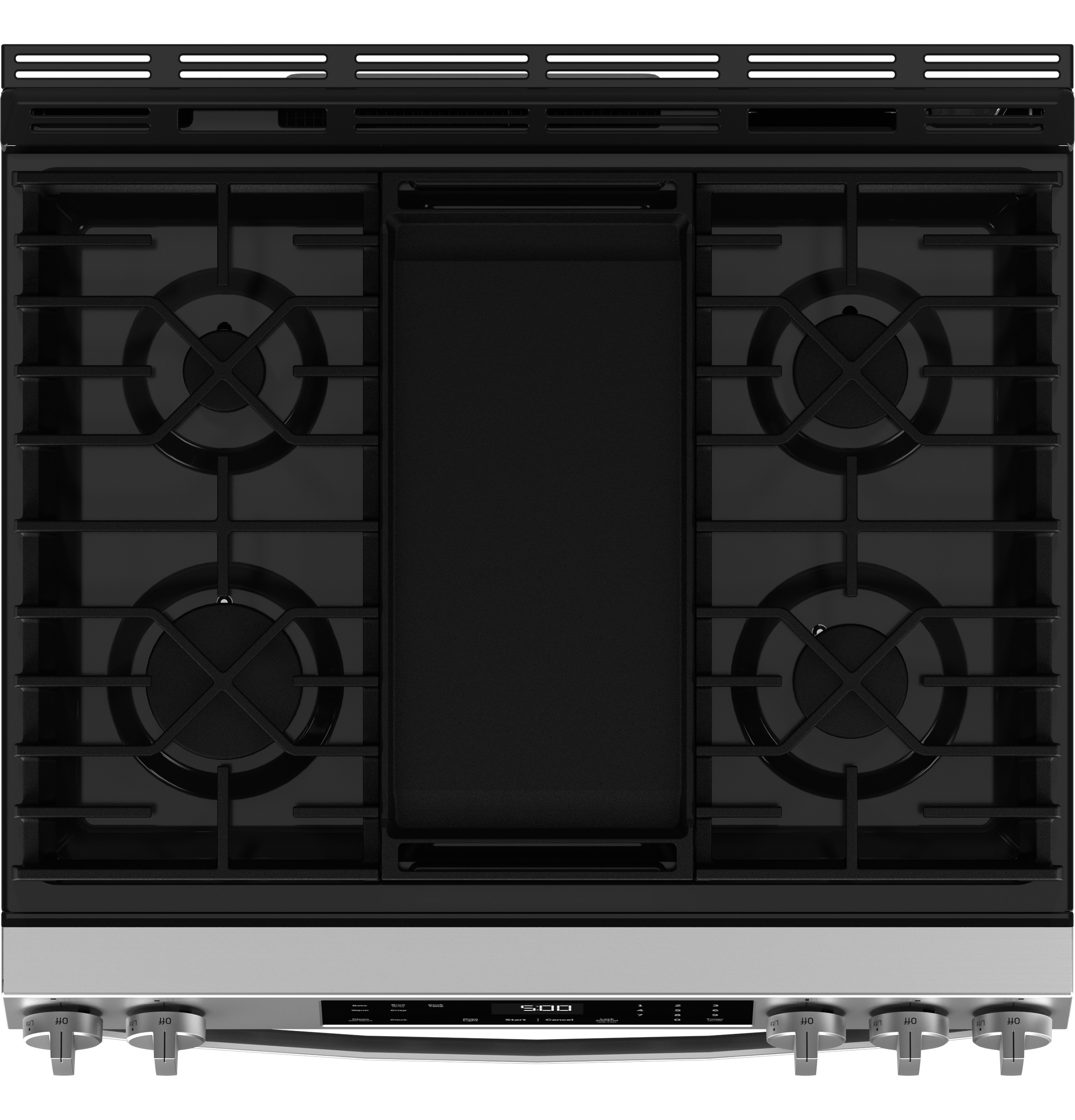 30" Slide-In Front-Control Gas Range with Crisp Mode view 13