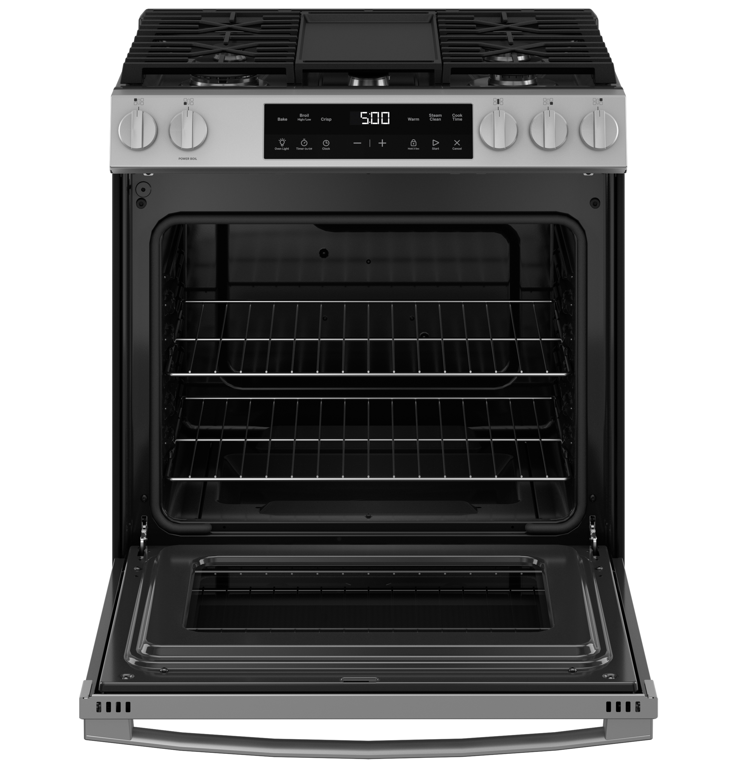 30" Slide-In Front Control Gas Range with Crisp Mode view 13