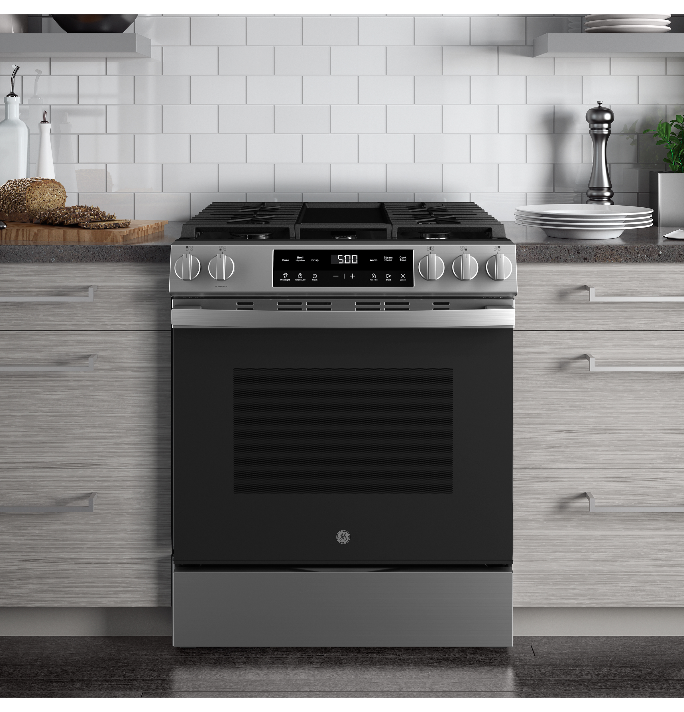 30" Slide-In Front Control Gas Range with Crisp Mode view 18