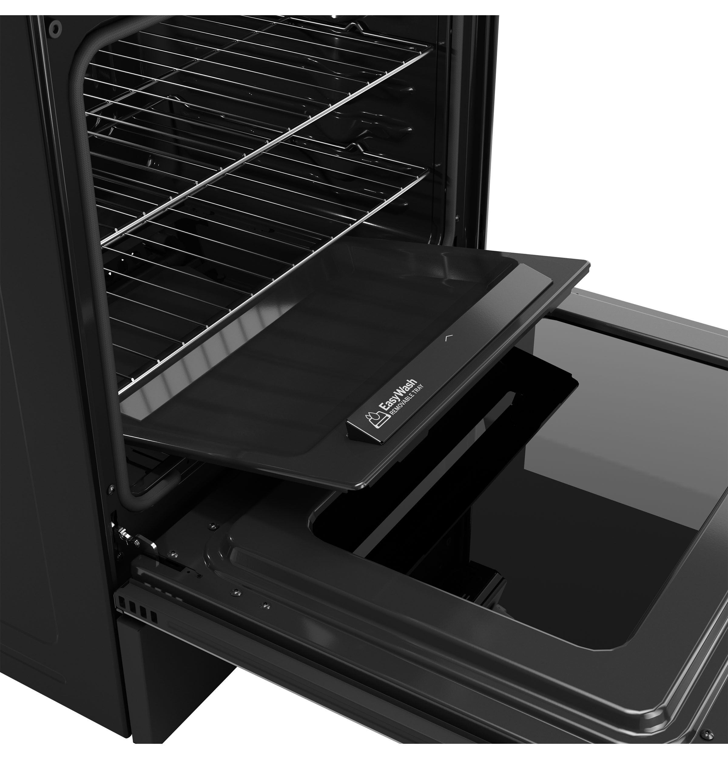 30" Slide-In Front-Control Convection Gas Range with No Preheat Air Fry and EasyWash Oven Tray view 26