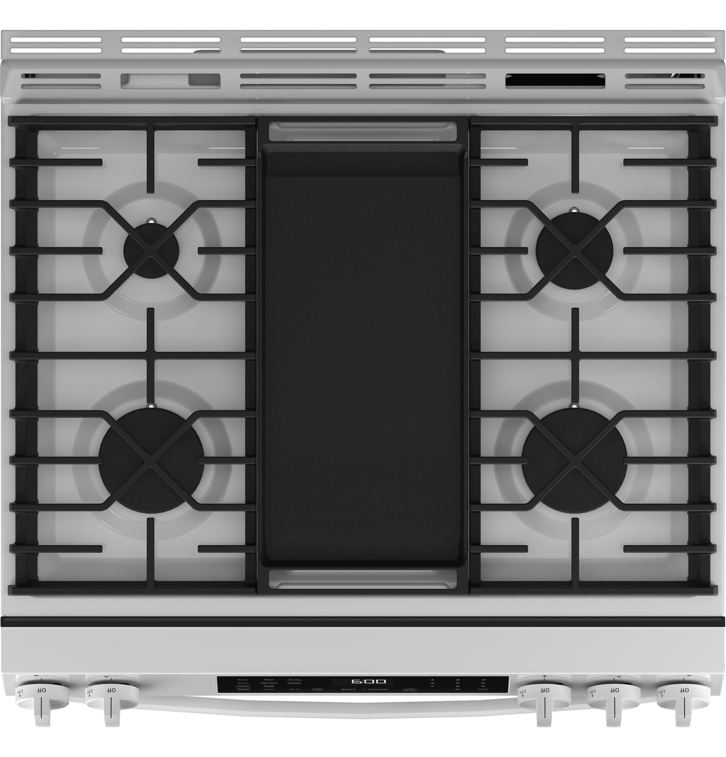 30" Slide-In Front-Control Convection Gas Range with No Preheat Air Fry and EasyWash Oven Tray view 19