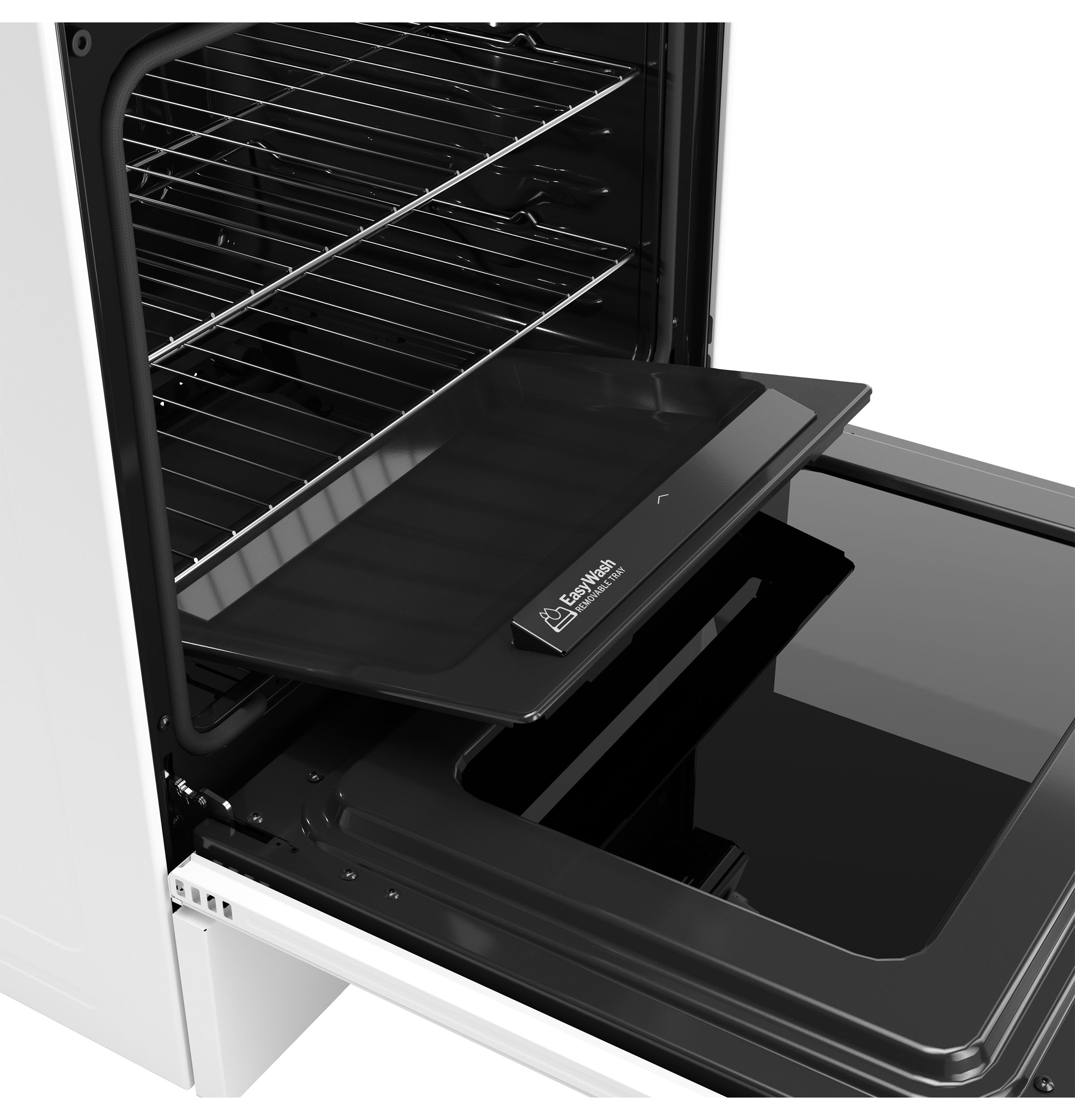30" Slide-In Front-Control Convection Gas Range with No Preheat Air Fry and EasyWash Oven Tray view 26