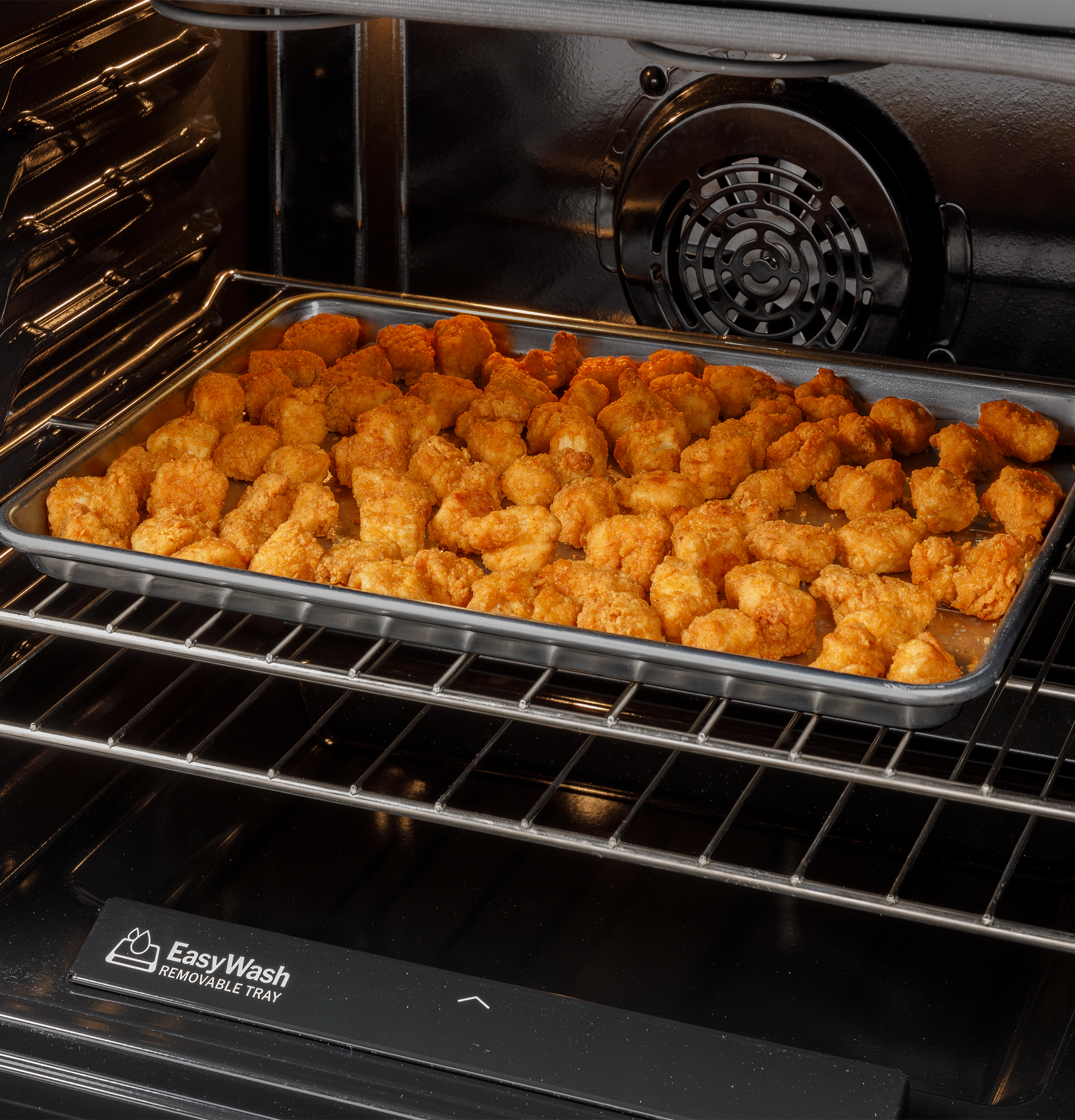 30" Slide-In Front-Control Convection Gas Range with No Preheat Air Fry and EasyWash Oven Tray view 33