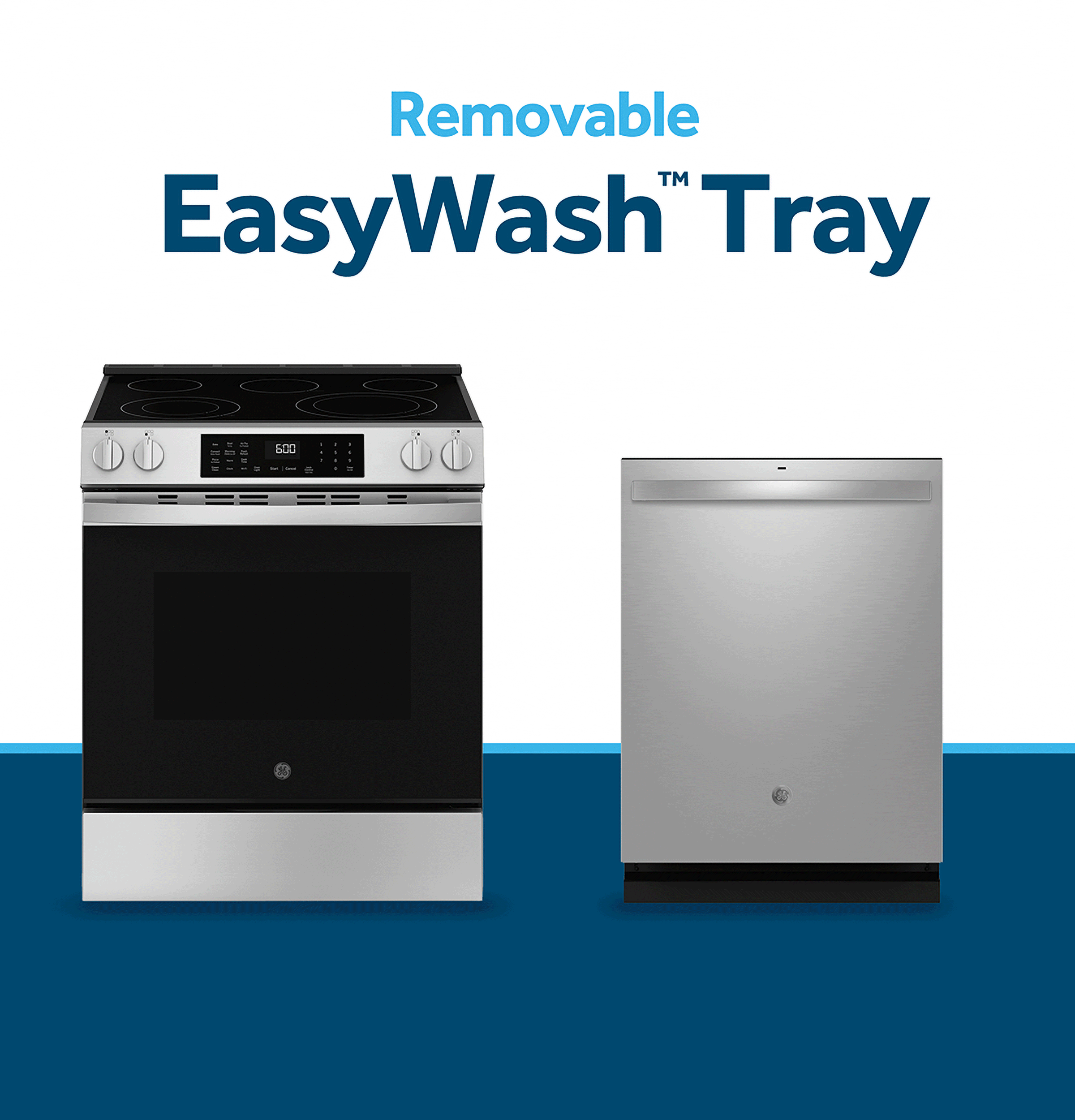 30" Slide-In Front-Control Convection Gas Range with No Preheat Air Fry and EasyWash Oven Tray view 14