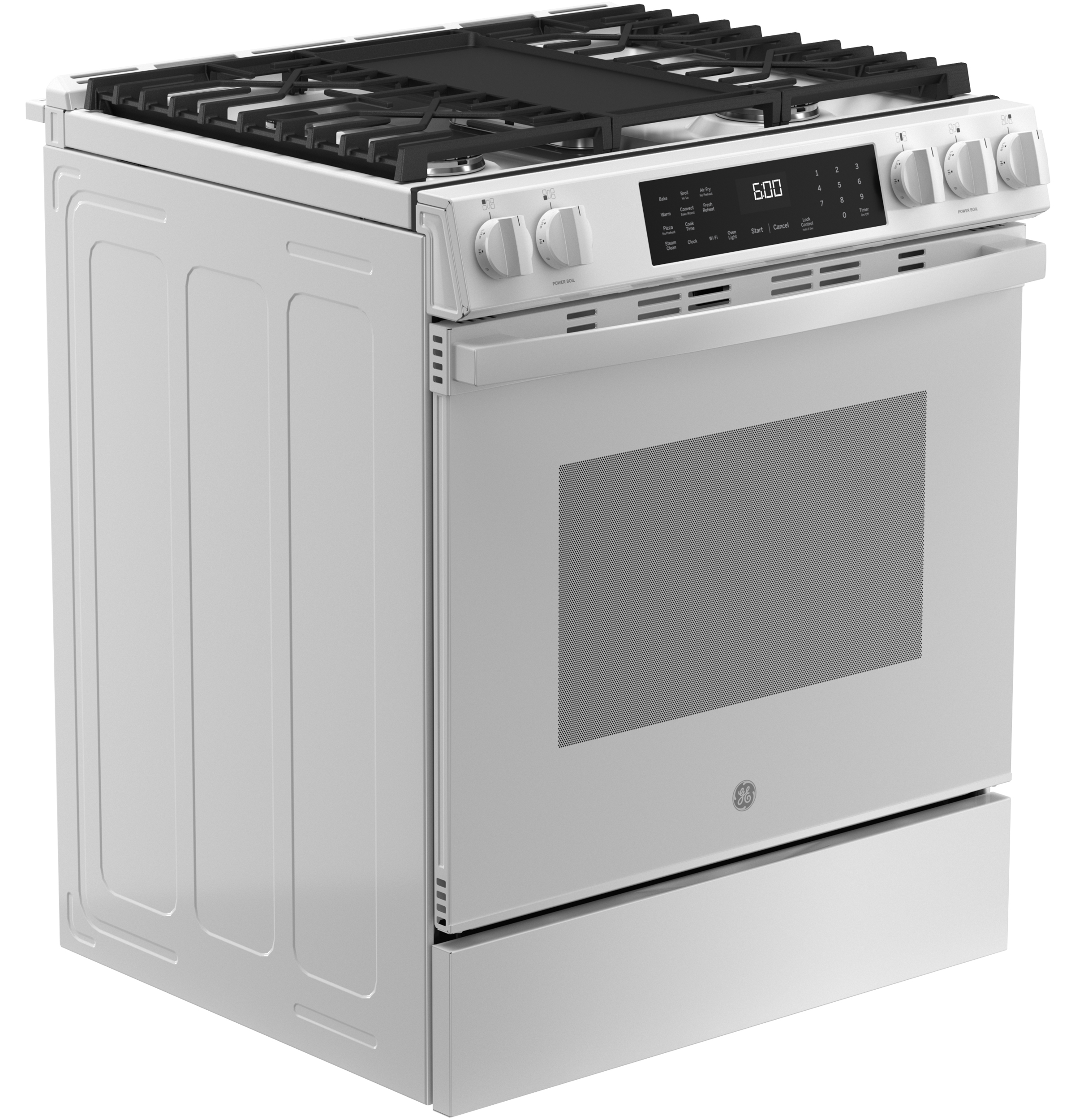 30" Slide-In Front-Control Convection Gas Range with No Preheat Air Fry and EasyWash Oven Tray view 16