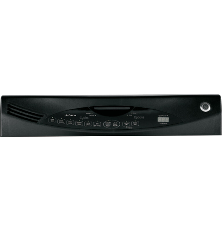 GE Adora Built-In Dishwasher Black GHDA670NBB Picture 1