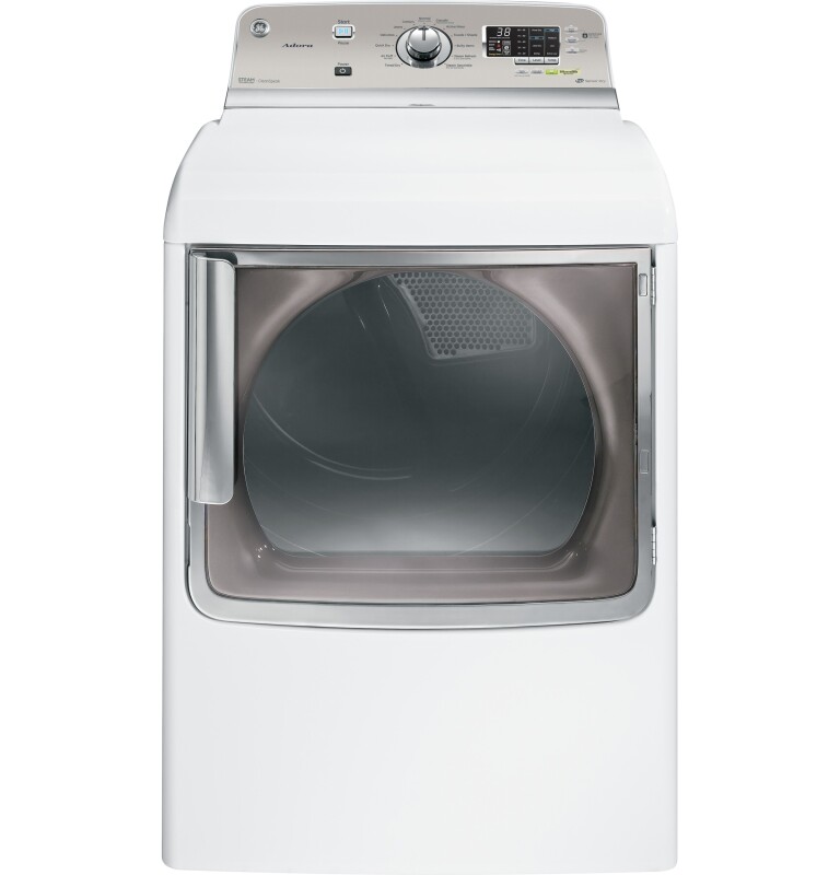 Adora 7.8 cu. ft. stainless steel capacity gas dryer with steam GHDS830GDWS, product image 2 of 5
