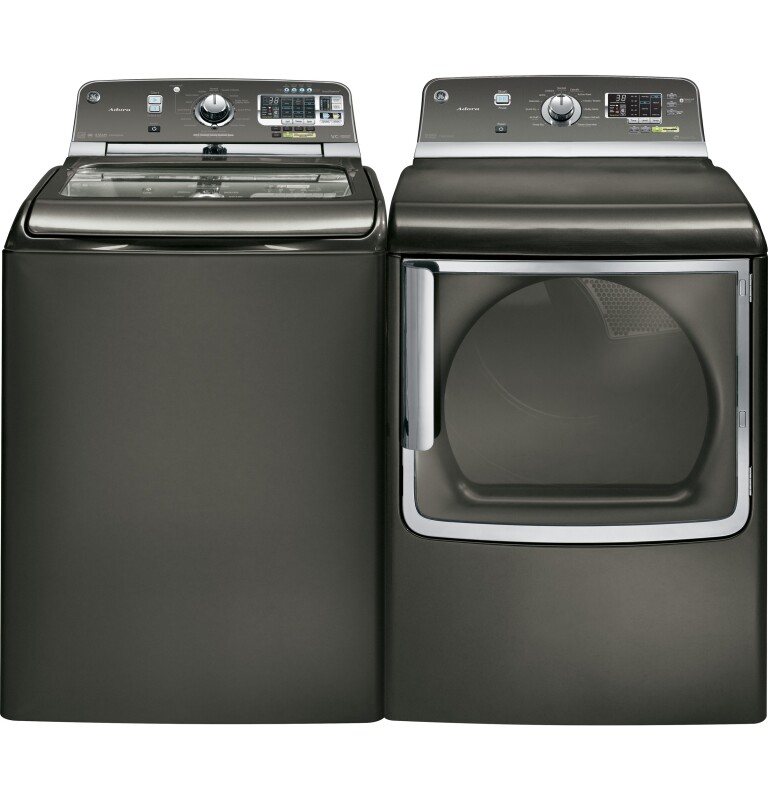 Adora 7.8 cu. ft. stainless steel capacity gas dryer with steam GHDS835GDMC
