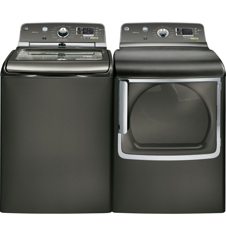 Adora 7.8 cu. ft. stainless steel capacity gas dryer with steam GHDS835GDMC