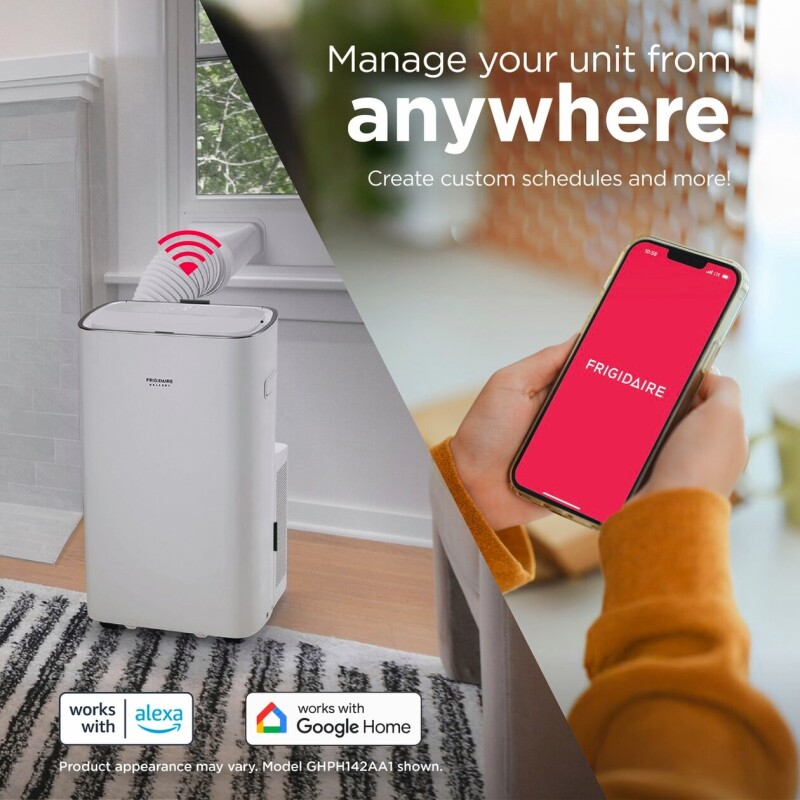3-in-1 Connected Inverter Portable Room Air Conditioner 14,000 BTU (ASHRAE) / 10,500 BTU (DOE) view 8