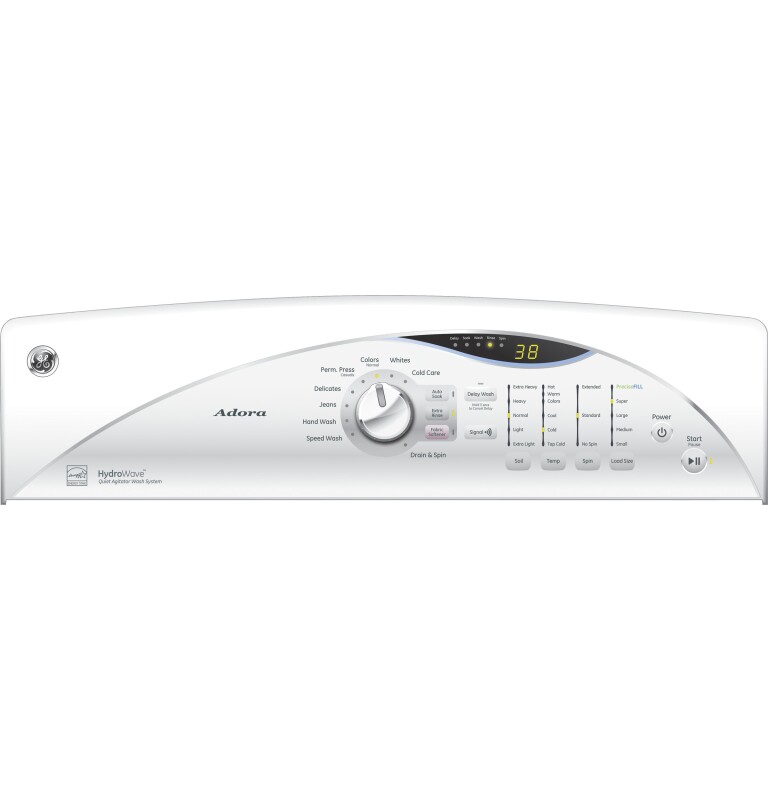 3.9 DOE cu. ft. stainless steel capacity washer GHWN5250DWS