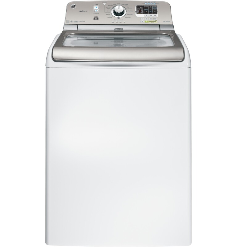 5.0 DOE cu. ft. capacity washer with stainless steel basket and steam GHWS8350HWS