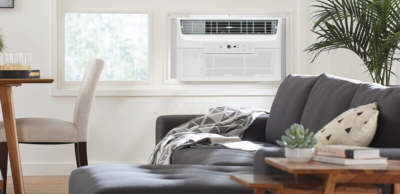 8,000 BTU Quiet Temp Smart Room Air Conditioner GHWW083WB1