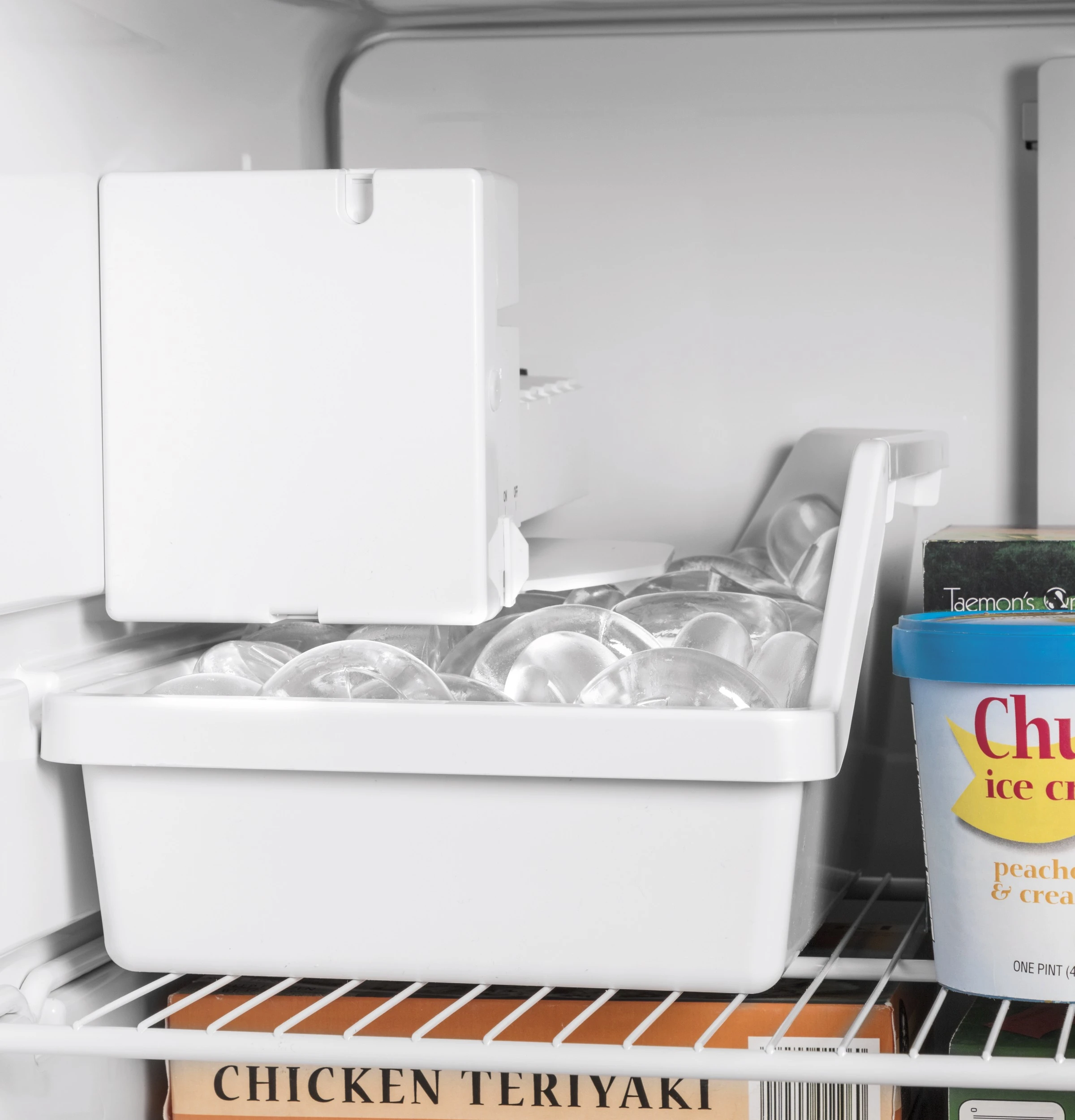 Factory-installed icemaker