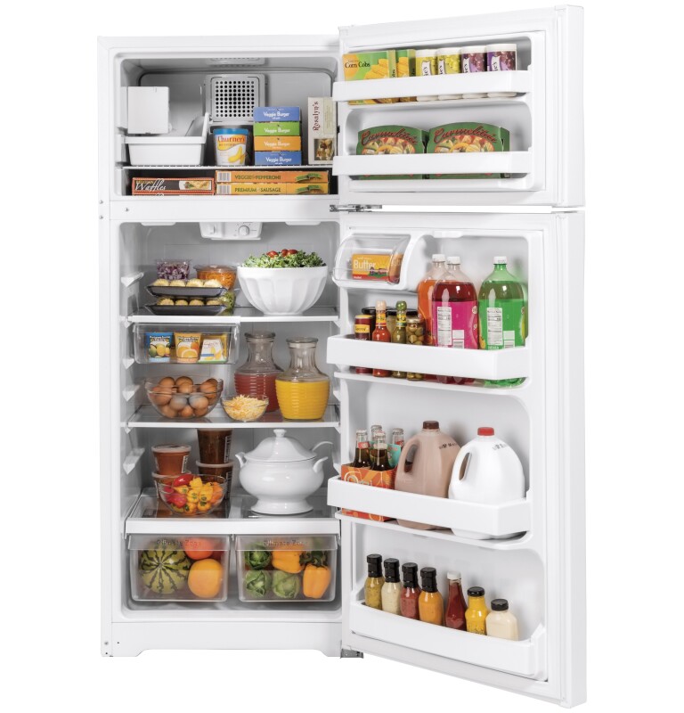 17.5 Cu. Ft. Top-Freezer Refrigerator view 2