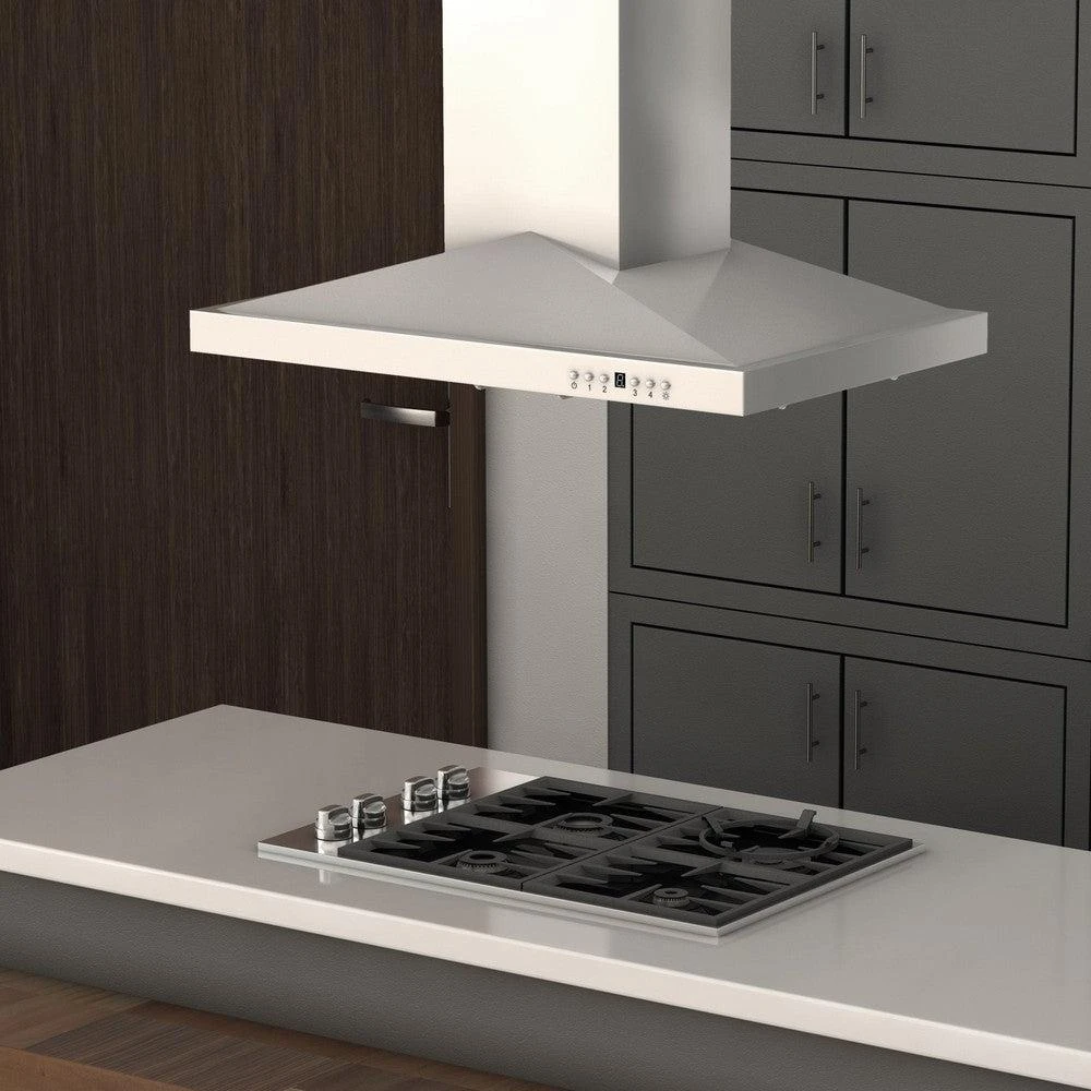 30 in. Convertible Vent Island Mount Range Hood GL1I30