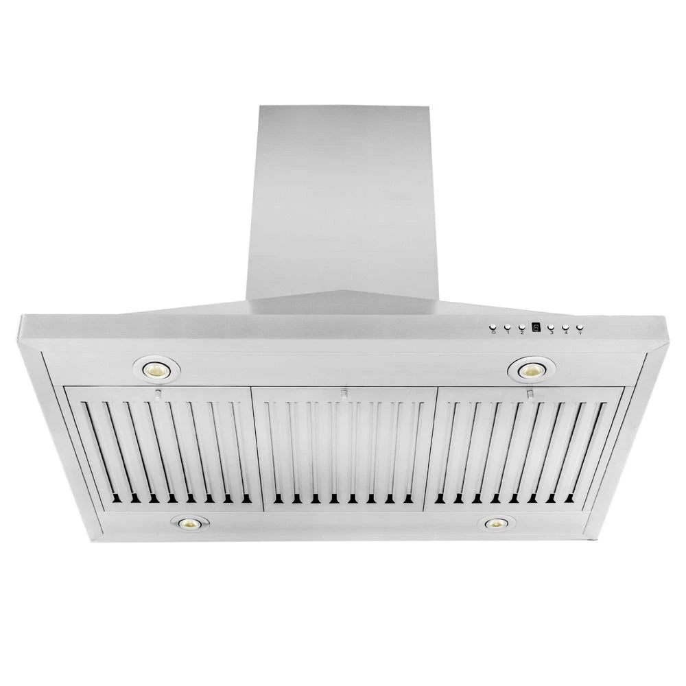 36 in. Convertible Vent Island Mount Range Hood GL1I36