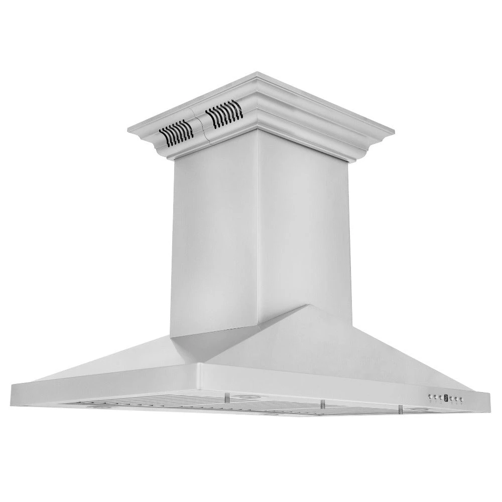 36 in. CrownSound™ Ducted Vent Island Mount Range Hood GL1ICRNBT36
