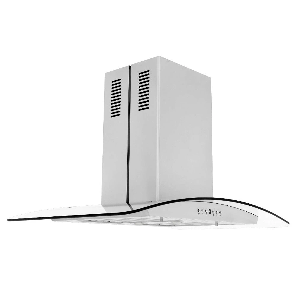 30 in. Convertible Vent Island Mount Range Hood GL5I30