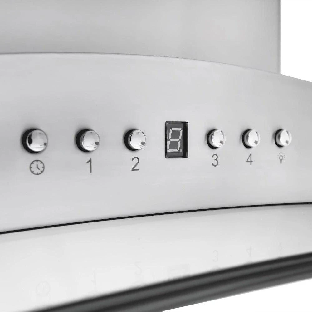 30 in. Convertible Vent Island Mount Range Hood GL9I30