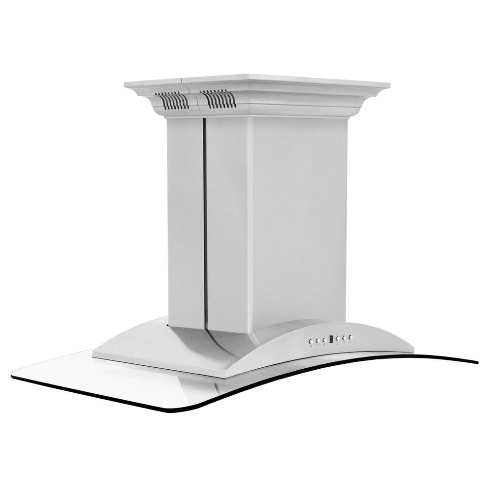 36 in. CrownSound™ Ducted Vent Island Mount Range Hood GL9ICRNBT36
