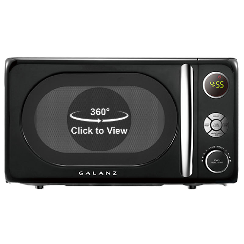 0.7 Cu Ft Retro Microwave Oven GLCMKA07BKR07