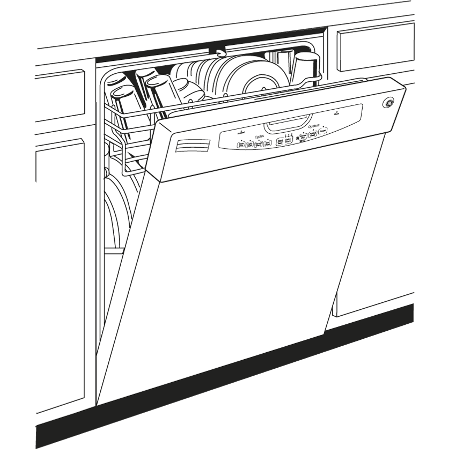 Tall Tub Built-In Dishwasher view 2