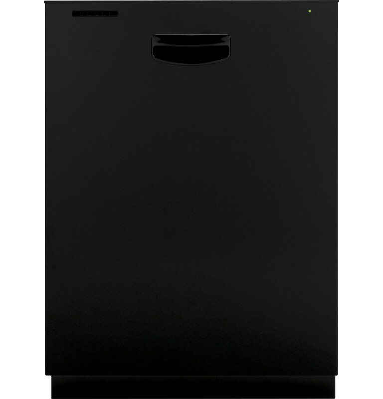 Tall Tub Built-In Dishwasher with hidden controls and recessed handle GLD5706VBB