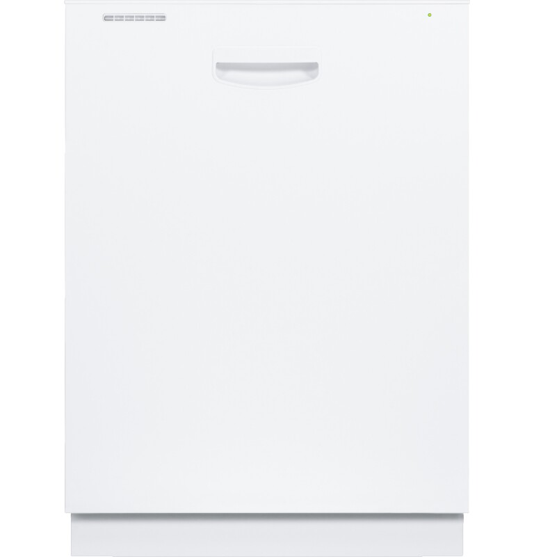 Tall Tub Built-In Dishwasher with hidden controls and recessed handle GLD5706VWW
