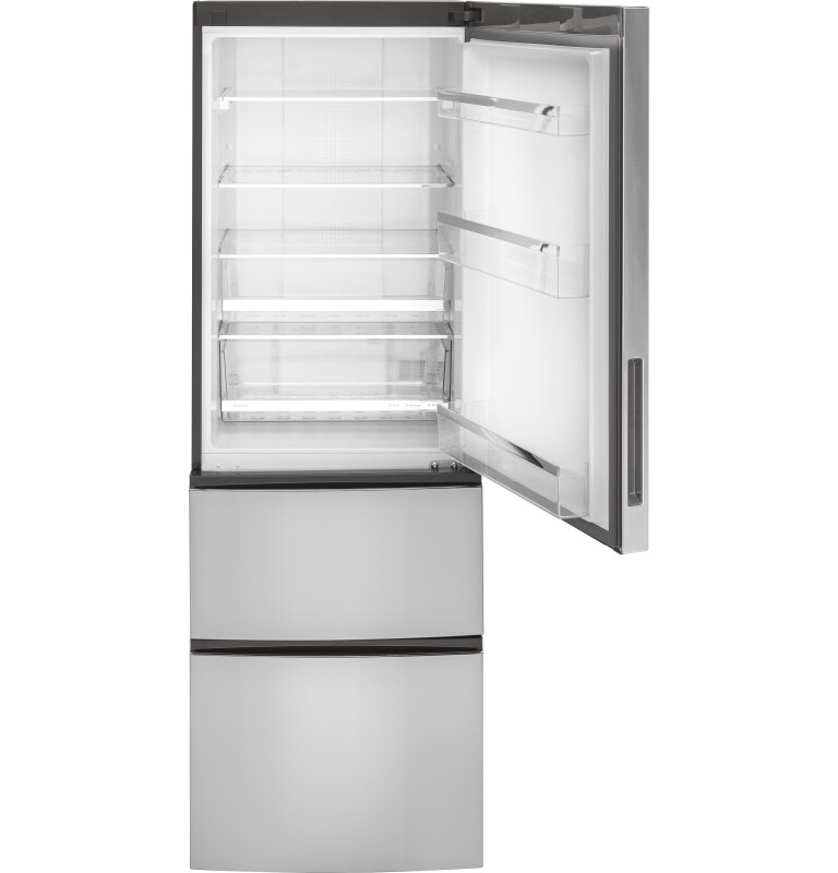 11.9 Cu. Ft. Bottom-Freezer Refrigerator GLE12HSLSS, product image 3 of 21