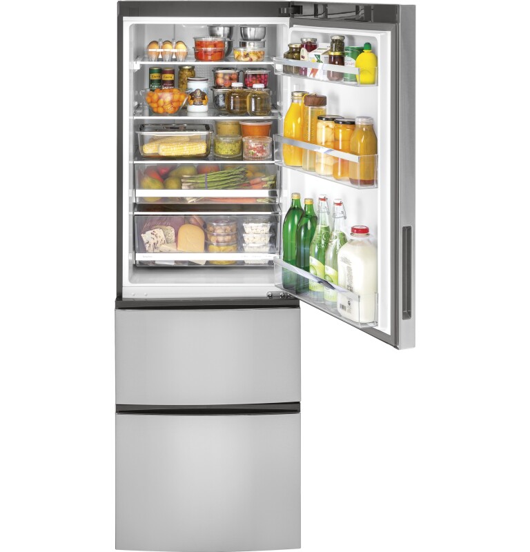 11.9 Cu. Ft. Bottom-Freezer Refrigerator GLE12HSLSS, product image 4 of 21