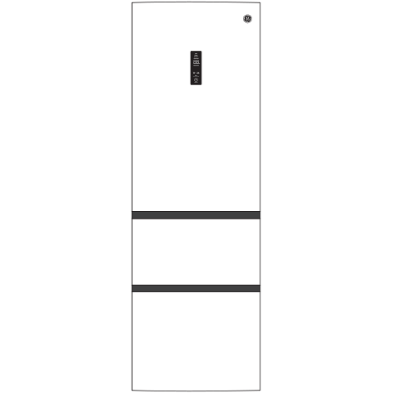 11.9 Cu. Ft. Bottom-Freezer Refrigerator GLE12HSLSS, product image 20 of 21