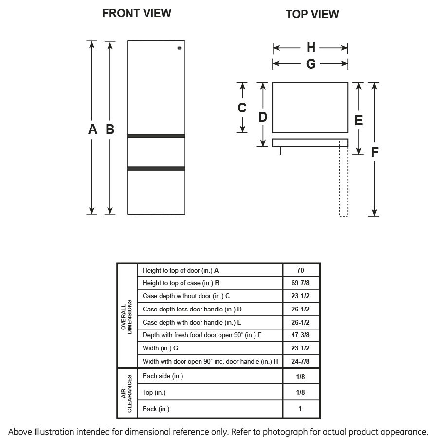 11.9 Cu. Ft. Bottom-Freezer Refrigerator view 23